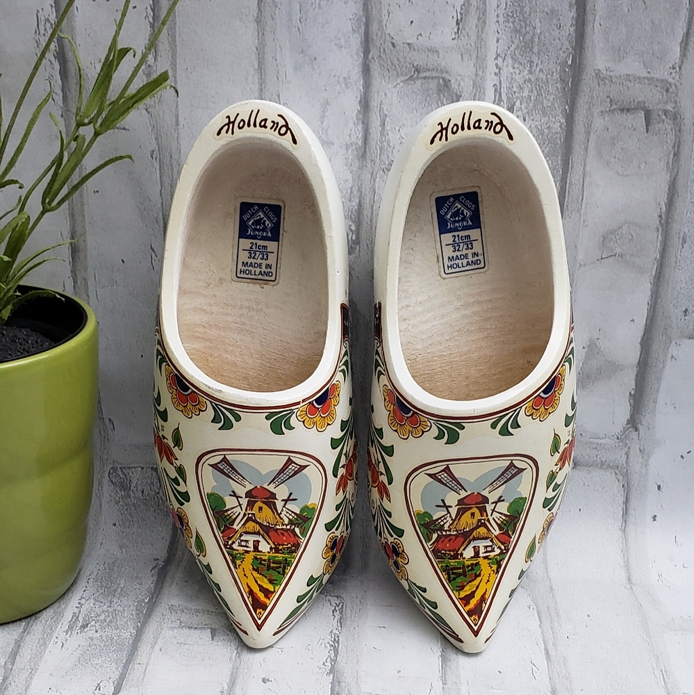 Dutch Holland Wooden Clogs